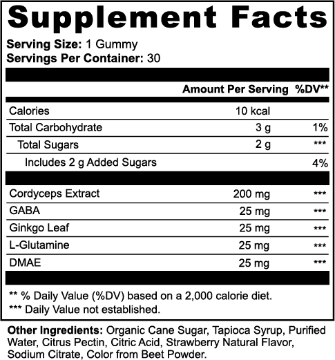 AUX-01 VECTOR (Cordyceps Energy Gummies)